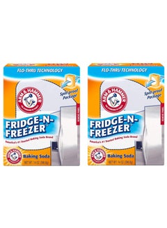 Arm & Hammer Pack of 2 Fridge-N-Freezer Baking Soda - 2x396.8 grams  - Image 1