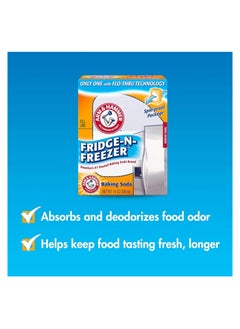 Arm & Hammer Pack of 2 Fridge-N-Freezer Baking Soda - 2x396.8 grams  - Image 4
