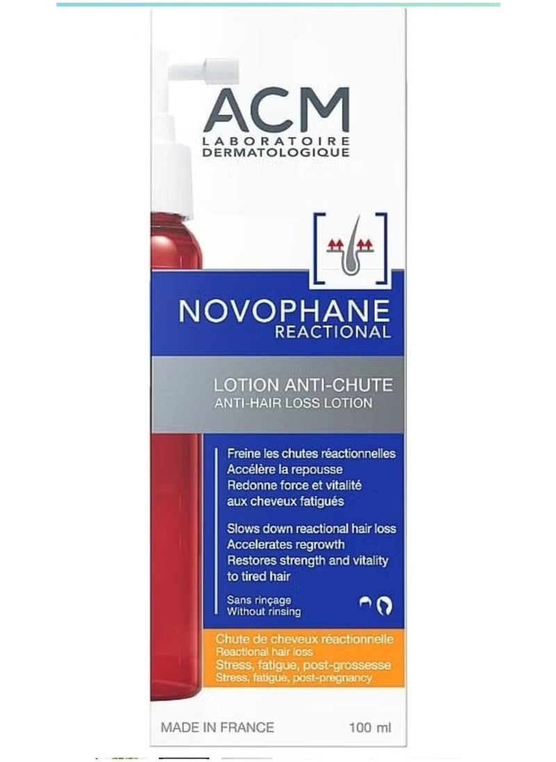 ACM ACM Novophane Anti Hair Loss Lotion – Strengthens & Stimulates Hair Growth, 100ml | Leave-In Scalp Treatment for Thinning Hair, Suitable for Men & Women  - Image 5