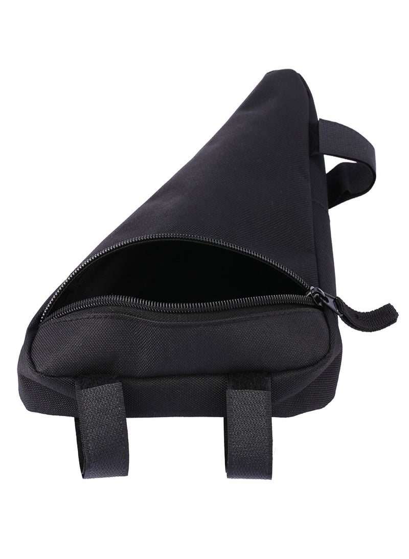 docooler Triangle Cycling Bike Bicycle Front Saddle Tube Frame Pouch Bag Holder Outdoor Bag - Image 3