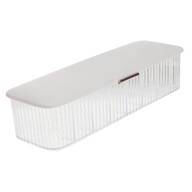 Pink Cable Organizer Box Dustproof Cord Storage For Neat Desk Durable Easy To Clean - Image 2