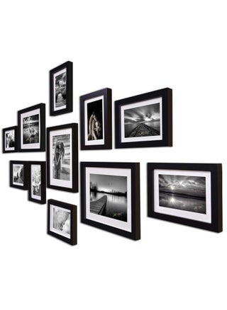 Art Street Boulevard Picture Frame Set of 11 Wall Hanging Frames Black (Picture Size 8x10 Inches- 3 pcs & 6x8-8 pcs) - pzsku/Z92B0FB22702F2F5D3A96Z/45/_/1723269995/4de55de8-ccdb-41fa-9252-0c741216c7b7