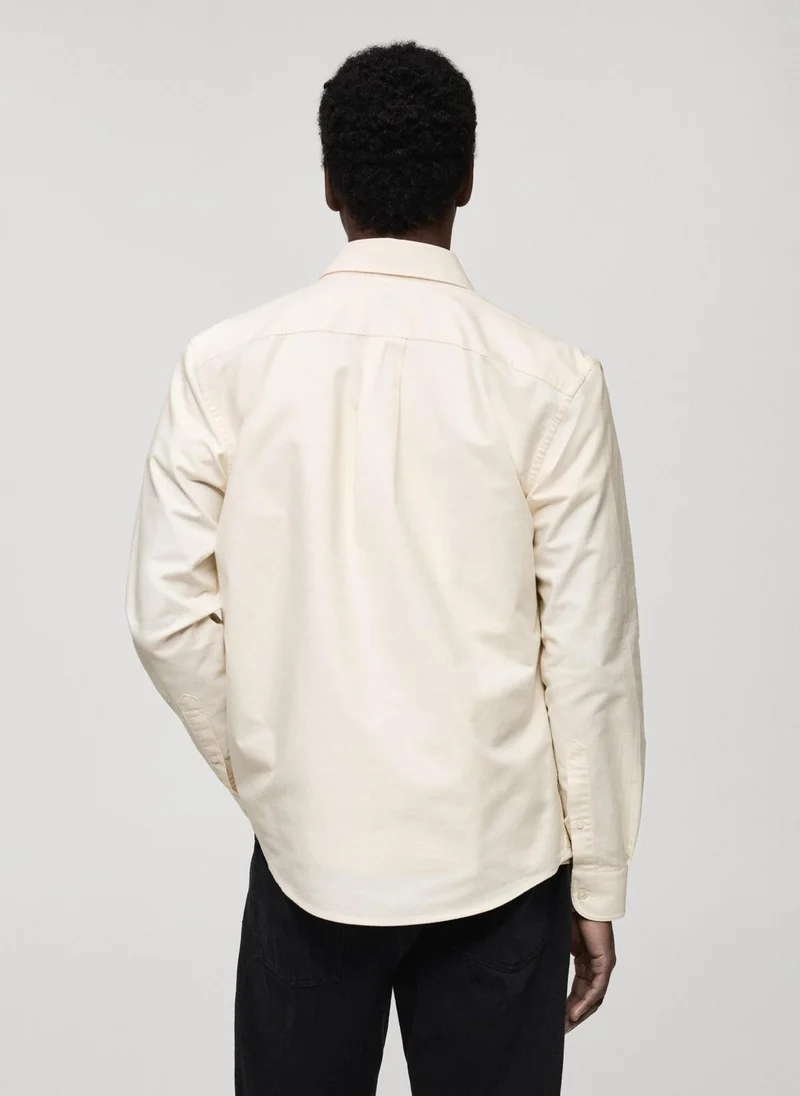 Mango Man essential regular fit shirt