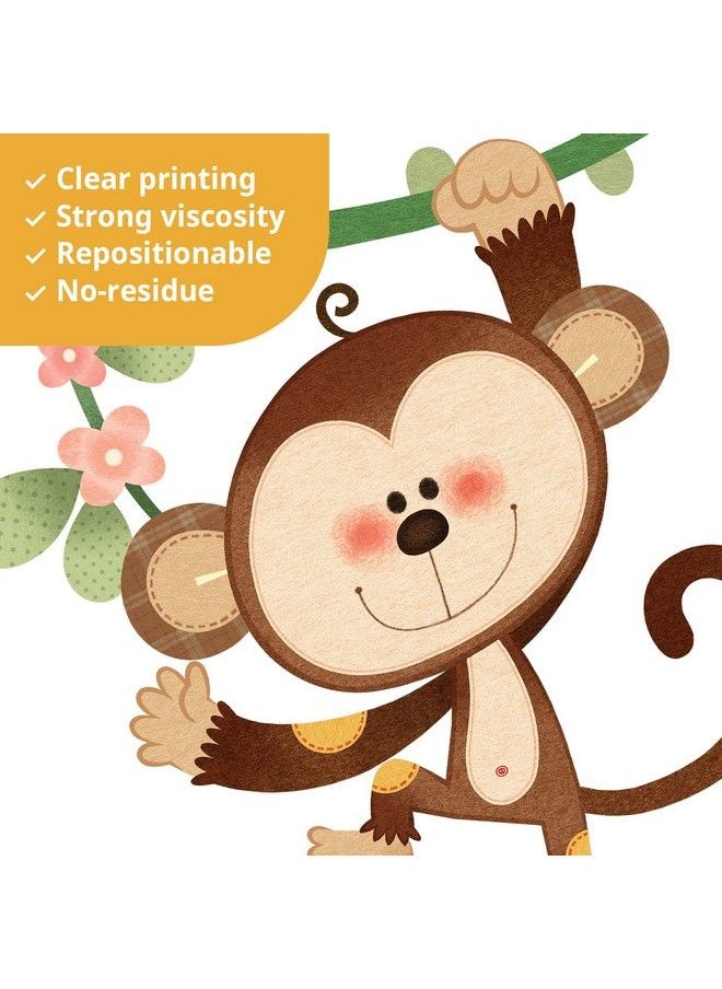 Dw1507S Monkeys On Vine Kids Wall Stickers Wall Decals Peel And Stick Removable Wall Stickers For Kids Nursery Bedroom Living Room Décor - pzsku/Z92B10ECA6030C9C2A8ACZ/45/_/1693484731/68cb15e2-05c8-48c1-b8d0-1042dbd05b6a