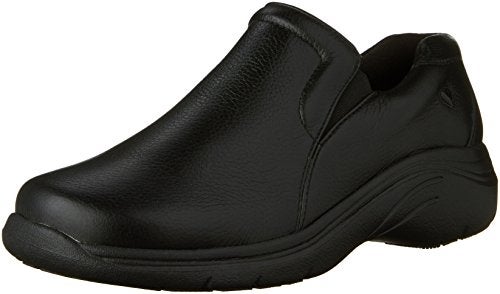 Nurse Mates Dove Women's Shoes | Full-Grain Leather | Slip-Resistant | Black | 8.5 Medium - Image 1