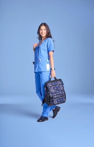 Nurse Mates Dove Women's Shoes | Full-Grain Leather | Slip-Resistant | Black | 8.5 Medium - Image 2