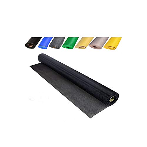 SAI PRASEEDA Mosquito Net for Window with Fiber Glass Mesh 4/4feet(120/120cm) 48/48Incheses 1 Year Guarantee Without Stitched (Black Color) 200GSM - Image 5