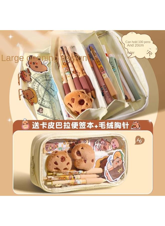Bluejw Deli Kapi Barra Stationery Suit Gift Bag Gift Box Hand Account Hand Account New Term Opening Birthday Gift Prizes - Image 4