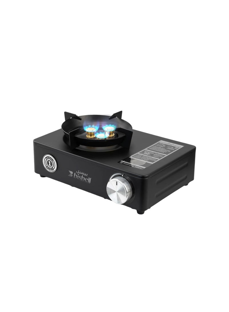 Bisbell Portable Camp Stove | Outdoor Gas Burner for Camping & Picnic with Carry Box | Model BB3521 - Image 1