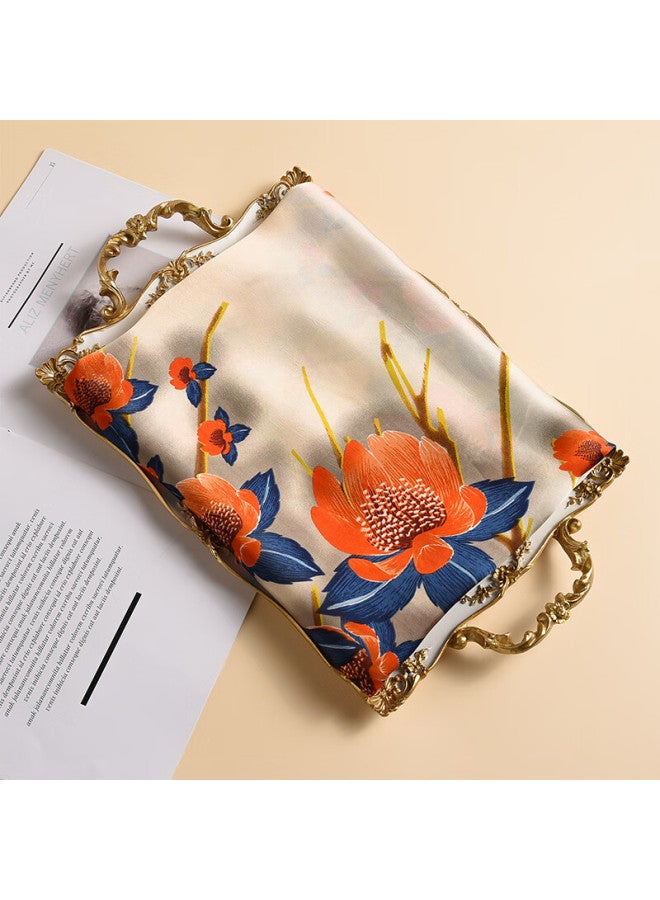Hang Silk House Hangsifu Silk Scarf Gift Box Set, Group Purchase Gift, Shawl, Outer Wear, Gift For Elders And Mothers, Birthday Gift For Women, Practical And Elegant Comb - Image 3