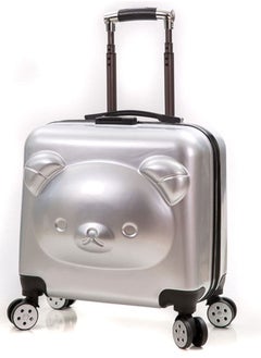 GoldenLike Kids Luggage Children Travel Suitcase 20 Inch Cartoon Rolling Trolley Case with Wheels Children's Carry on Luggage for Boys Girls Travel and School  - Image 1