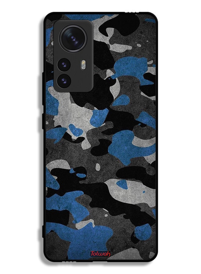 Tolwak Xiaomi 12 Pro Protective Case Cover Camouflage Pattern - Image 2