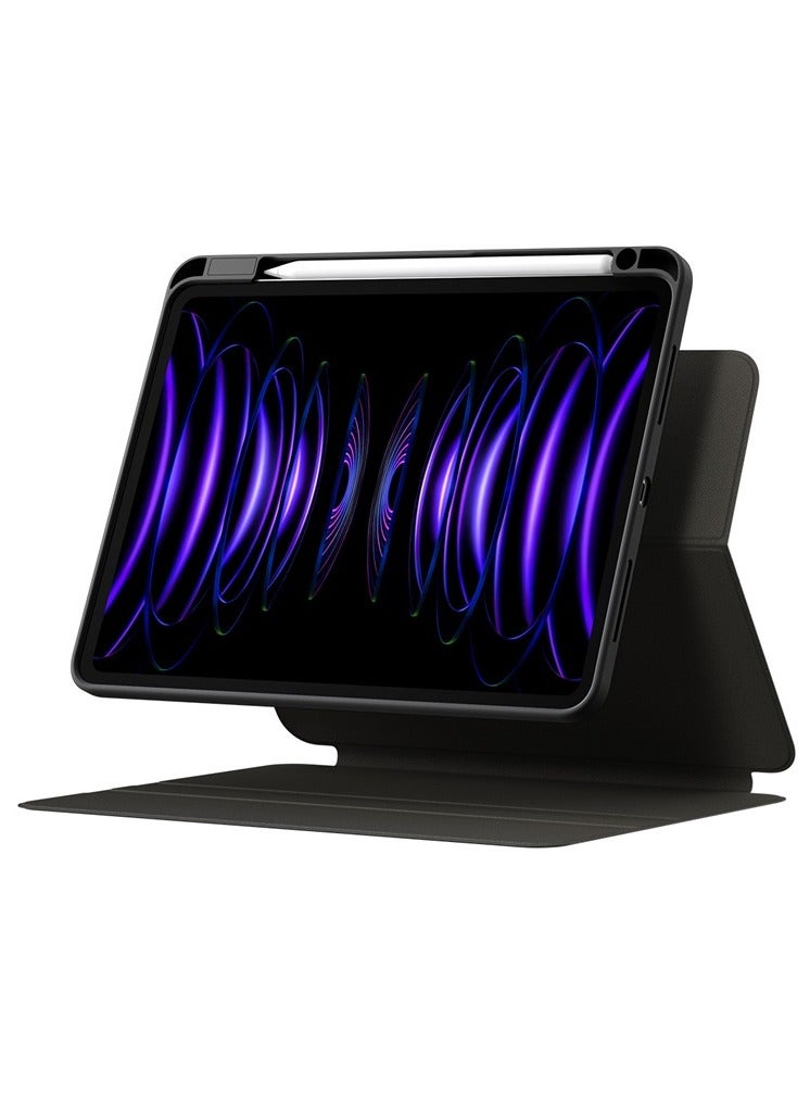 Baseus Minimalist Series Magnetic Protective Case/Stand For Pad Pro 12.9-Inch (2019/2020/2021/2022) Black - Image 1