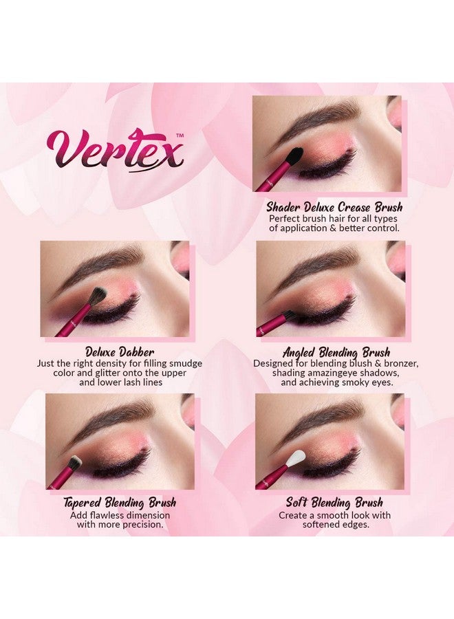 فيرتكس فرشاة مزج ظلال العيون فرش مكياج ظلال العيون - Image 4