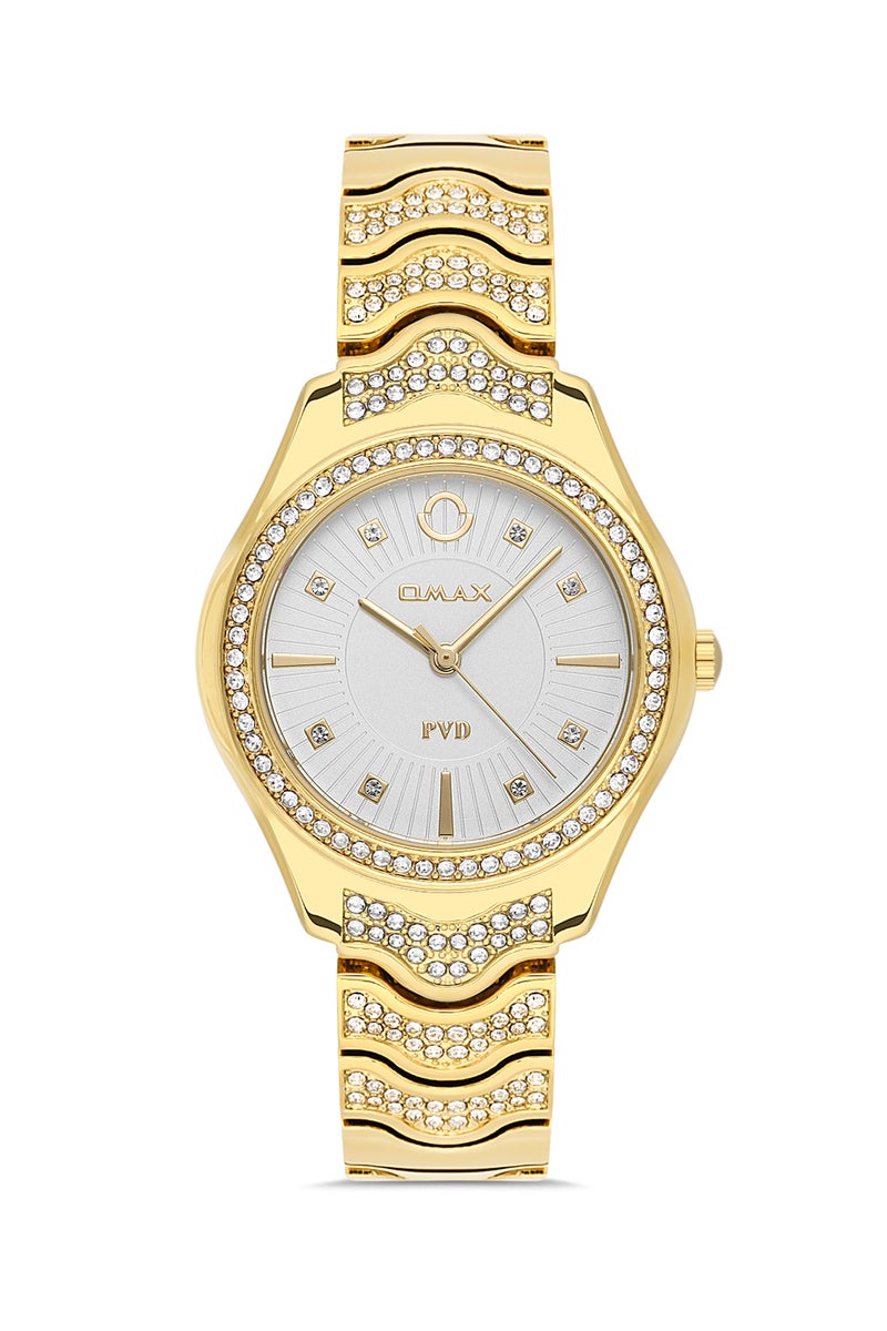 OMAX Women’s Wrist-Watch | Analog | Stainless Steel Band | Elegant Design - Image 1