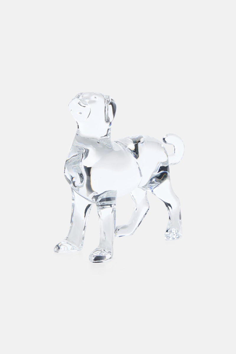 Baccarat Clear Crystal Zodiac For The Year 2018 Dog, Transparent - Image 1