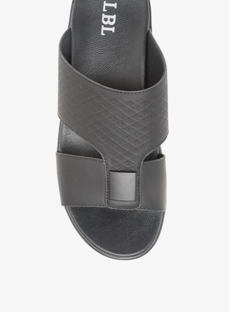 LBL by Shoexpress Textured Slip-On Comfort Arabic Sandals - Image 3