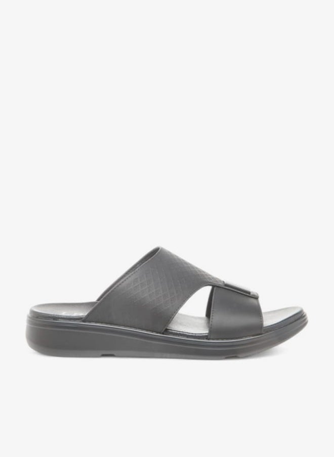 LBL by Shoexpress Textured Slip-On Comfort Arabic Sandals - Image 2