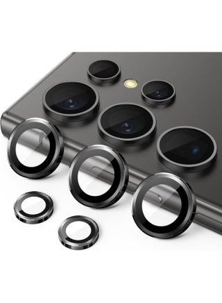 Camera Lens Protector for Samsung Galaxy S24 Ultra  Single Ring Cover 9H Tempered Glass HD - Black - pzsku/Z92B211CF052C0E051990Z/45/1742285405/065be05f-7336-4962-956c-977a00e9317b