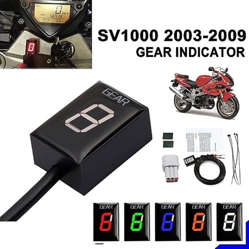 Wivplex 1-6 Gear Display Indicator for Motorcycles - Image 3