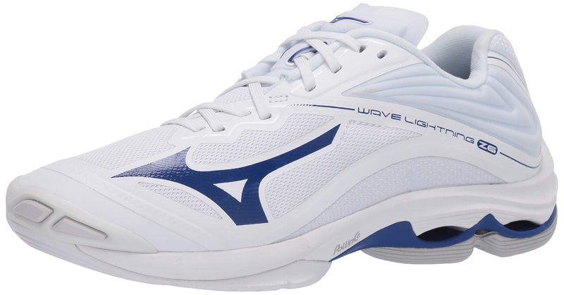 Mizuno Wave Lightning Z6 Mens Volleyball Shoe WhiteNavy 125