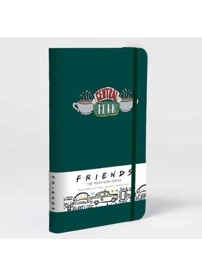 Friends Hardcover Ruled Journal - Hardback