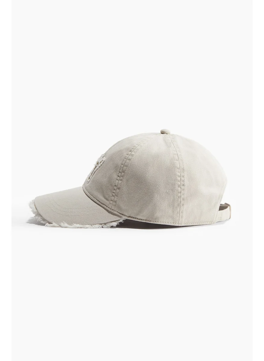 H&M Appliquéd Cotton Cap