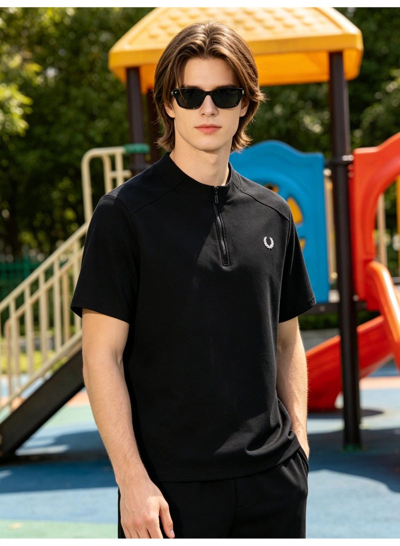 Fred Perry men's and women's laurel logo T-shirt | T-shirt/classic casual pullover/cotton 300g - Image 5