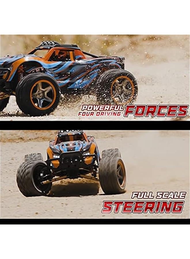 WLtoys 104009 RC Car, 1:10 Scale Remote Control Car, 4WD 45KM/H High Speed RC Truck, 2.4GHz All Terrains Off-Road Car, Electric Toy Vehicle Climbing Car for Kids and Adults  - Image 4