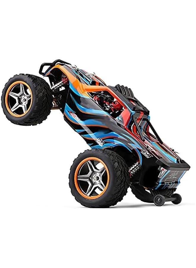 WLtoys 104009 RC Car, 1:10 Scale Remote Control Car, 4WD 45KM/H High Speed RC Truck, 2.4GHz All Terrains Off-Road Car, Electric Toy Vehicle Climbing Car for Kids and Adults  - Image 3