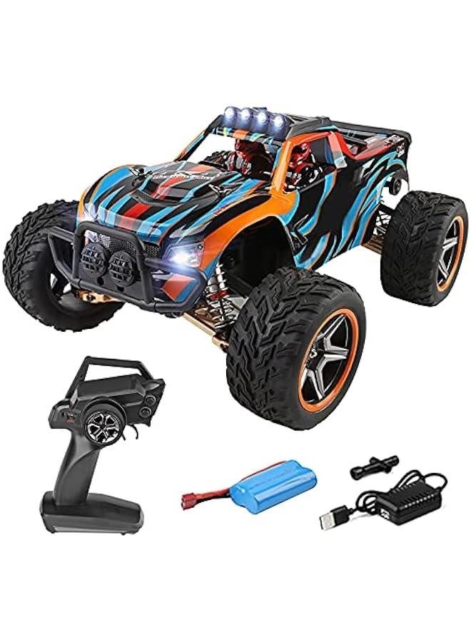 WLtoys 104009 RC Car, 1:10 Scale Remote Control Car, 4WD 45KM/H High Speed RC Truck, 2.4GHz All Terrains Off-Road Car, Electric Toy Vehicle Climbing Car for Kids and Adults  - Image 1