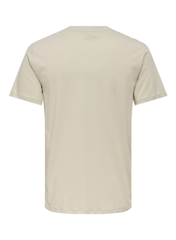 Only & Sons Men's Organic Cotton T-Shirt - Image 2