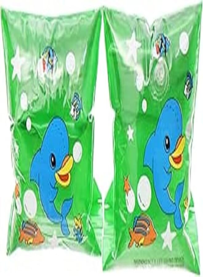 MY High Quality Printed Shoulders Baby Swimming Ring For Kids For Endless Hours Of Entertainment - Multi Color