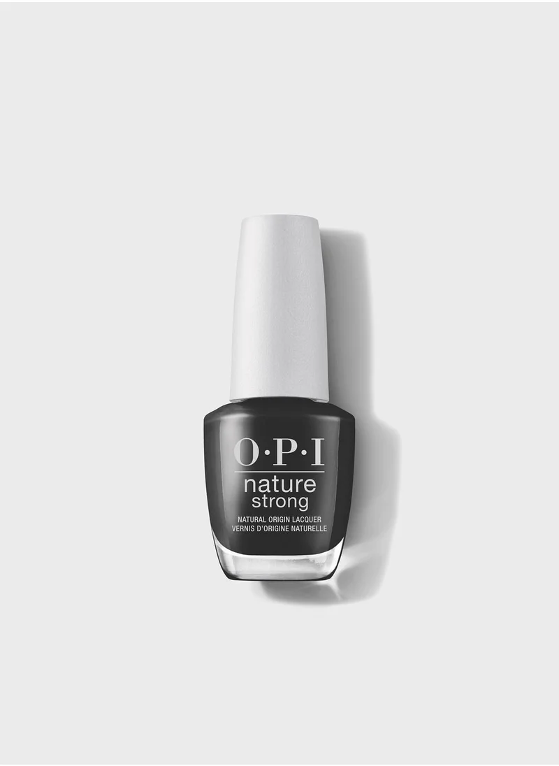 OPI Nature Strong Nail Polish, Onyx Skies, Black Nail Polish