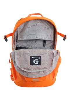 Discovery Discovery Body Spirit Nylon Ripstop 8L Outdoor Backpack Orange for Men and Women, Durable Lightweight Water Resistant Casual Daypack Bag for School University Office Travel Hiking Adventure.  - Image 5