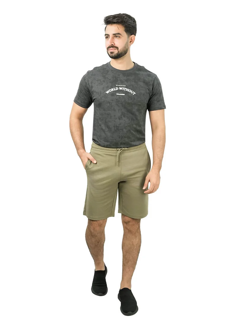 GIORDANO Men's Sorona Interlock Knit Shorts: Comfort & Style