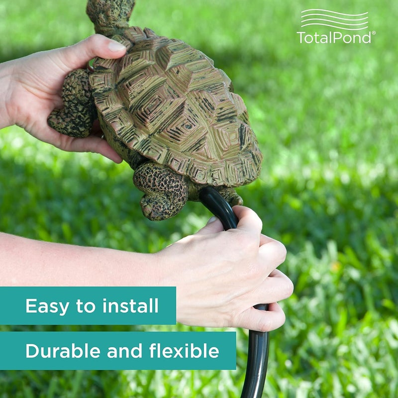 TotalPond 1/2-Inch Vinyl Tubing - 20 Feet Flexible Black Hose for Ponds and Water Gardens - Image 3