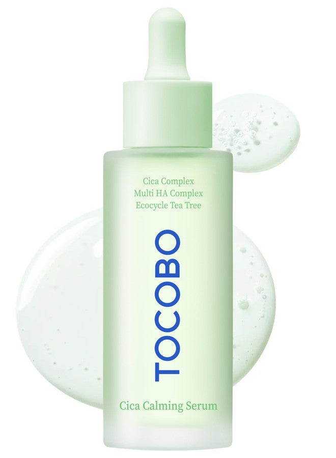 TOCOBO Cica Calming Serum - Korean Vegan Soothing Face Serum with Cica, Tea Tree & Hyaluronic Acid - Lightweight Hydrating Formula for Sensitive Skin, 24-Hour Moisture, Non-Greasy, 1.01 fl.oz. - Image 1