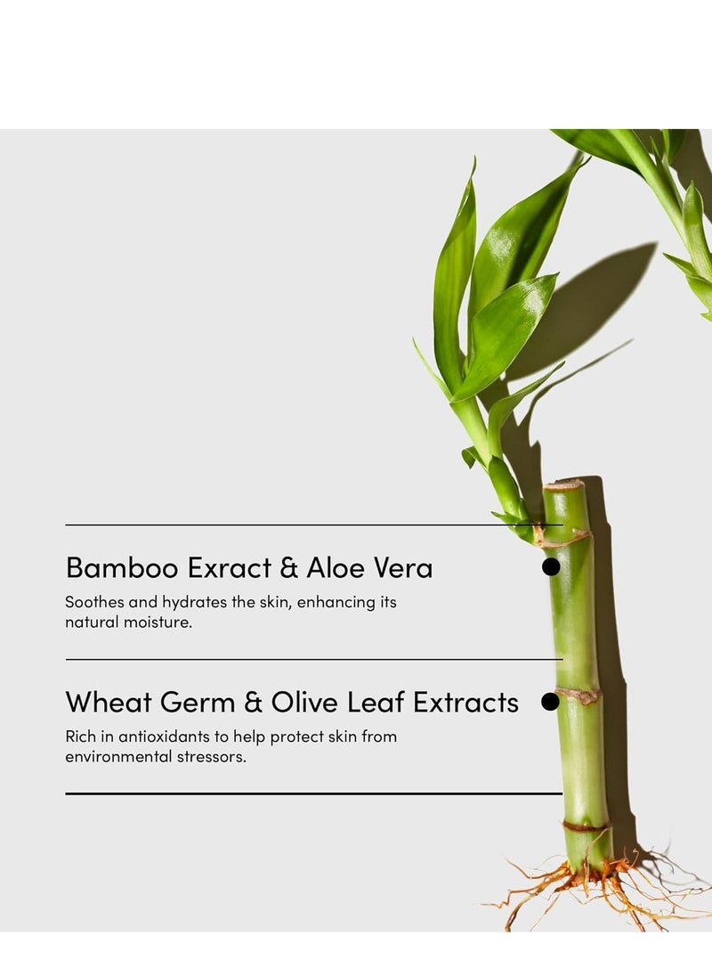 LATHER - LATHER - Bamboo Lemongrass Natural Body Wash, 8 fl oz - Shower Gel Cleanser - Body Soap - Essential Oils - Green Tea, Aloe Vera, Jasmine - All Skin Types, Vegan, Cruelty Free - Beauty & Skincare - Image 1