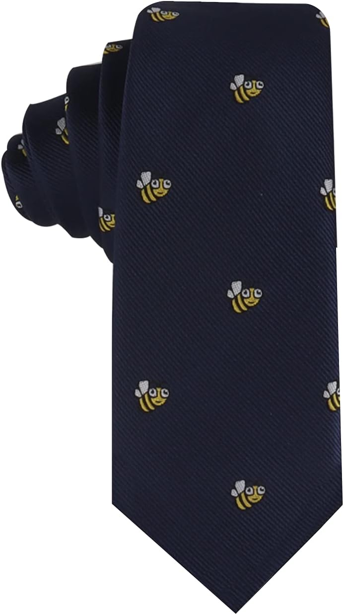 AUSCUFFLINKS Animal Ties | Woven Skinny Neckties | Groomsmen Wedding Ties | Work Ties for Him - Image 3