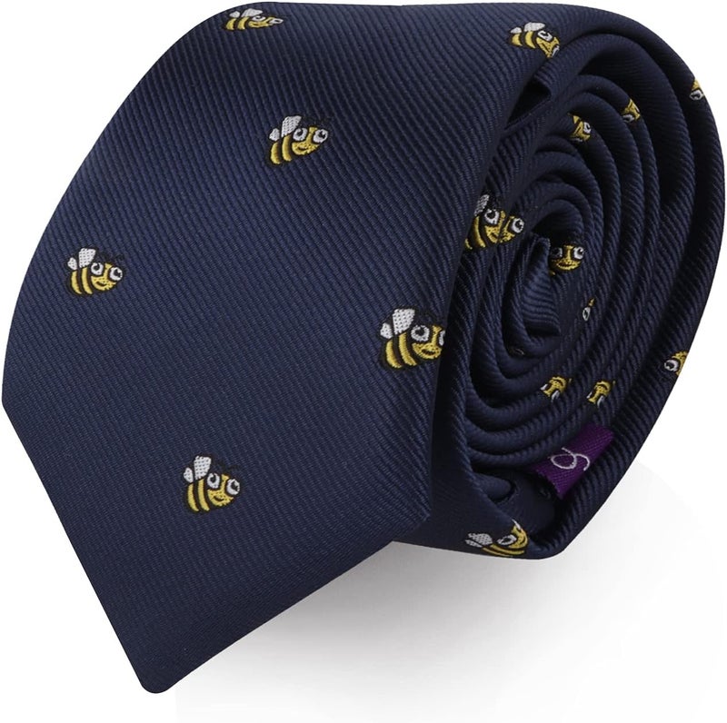 AUSCUFFLINKS Animal Ties | Woven Skinny Neckties | Groomsmen Wedding Ties | Work Ties for Him - Image 1