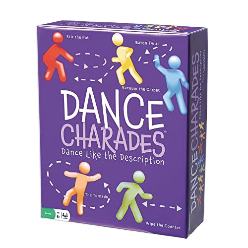 Pressman Dance Charades Game: Can Be Played with Included CD, Alexa Skills or Google Assistant - Image 1