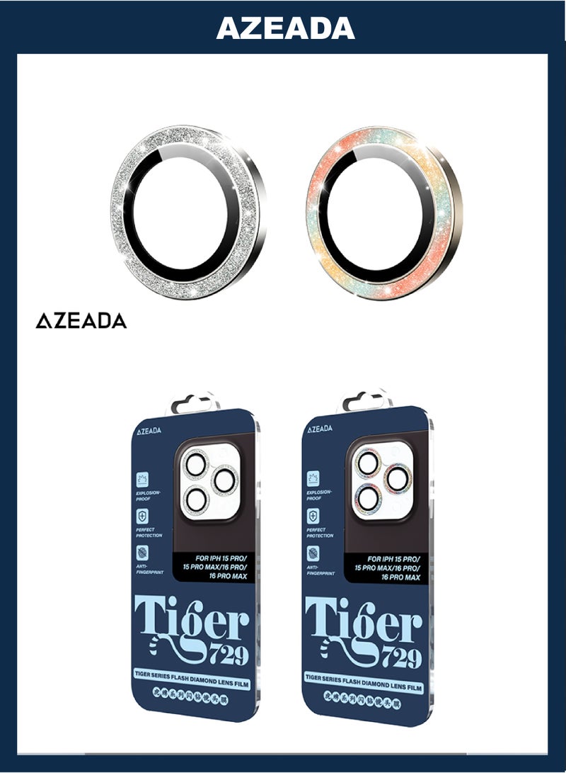 AZEADA Tiger Brand Series Flash Diamond Lens Coating Triple Camera - Image 3