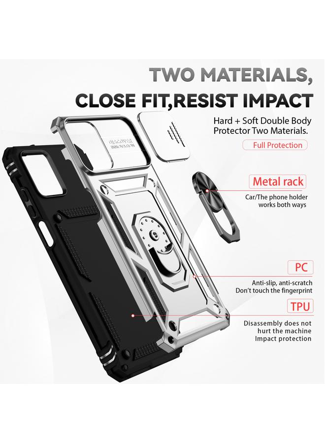 اس-توب جراب لهاتف Motorola Moto G32 مزود بحامل كاميرا منزلق - Image 3