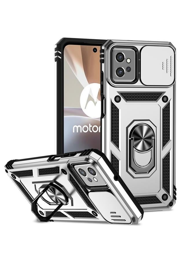 اس-توب جراب لهاتف Motorola Moto G32 مزود بحامل كاميرا منزلق - Image 1