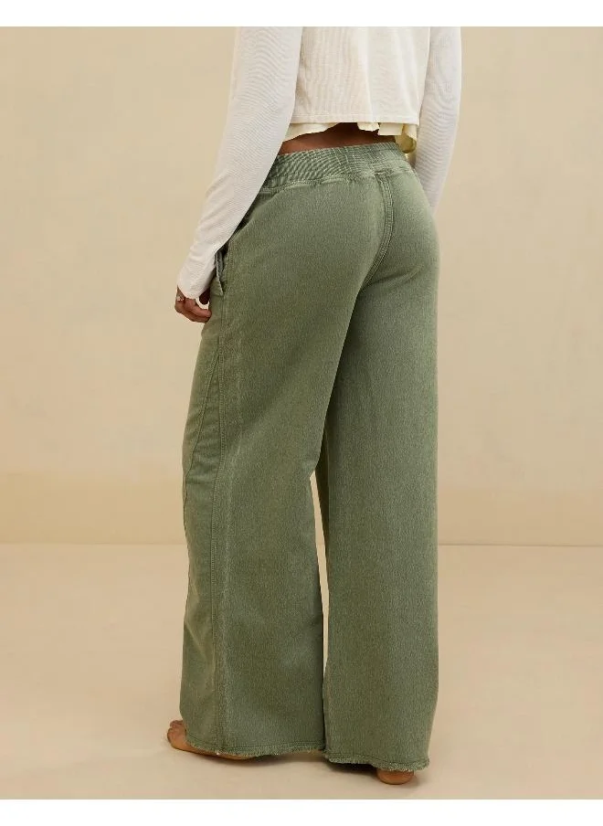 Aerie Aerie Good For You Rib Trouser