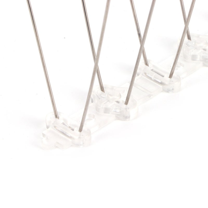 Bird Deterrent Spikes: 50cm Stainless Steel + Sturdy Plastic, Humane Bird Control - Long-Lasting Durability, Easy Installation for Roofs, Fences, Balconies and Home Garden Safety - Image 5