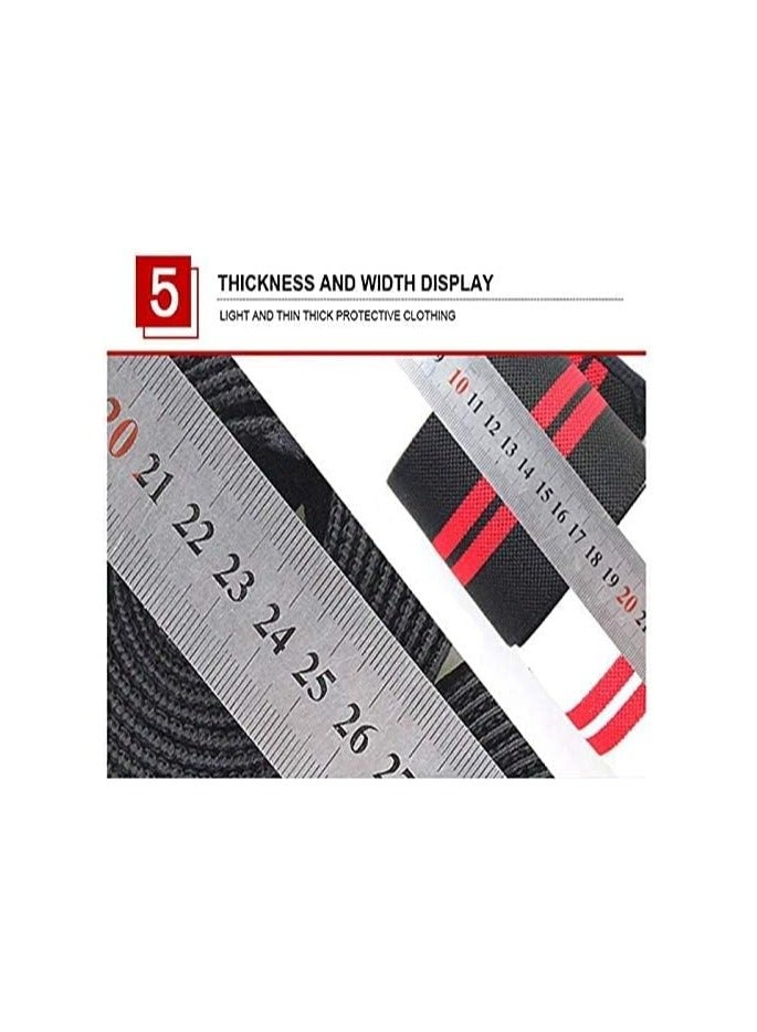SportQ SportQ 1 Pair Thumb Loop Support for Weight Lifting Gym Cross Training Men Women - Image 2