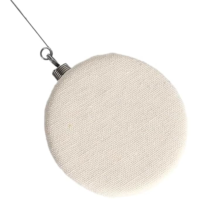 KUKUMAJI 20 Pcs Coffee Siphon Cloth FilterCoffee Syphon Cloth Replacement Filter For Balance Syphon Maker Vacuum Pot Filters Beige - Image 4