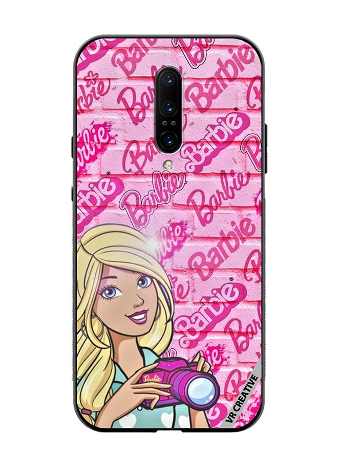 VR CREATIVE Protective Case Cover For OnePlus 7 Pro Photoholic Barbie Design Multicolour - Image 1